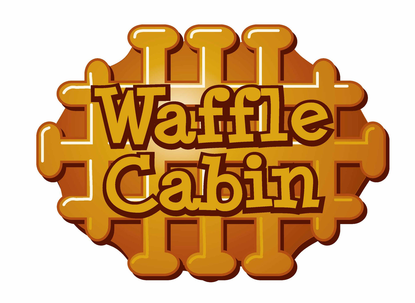 Waffle Cabin Stickers